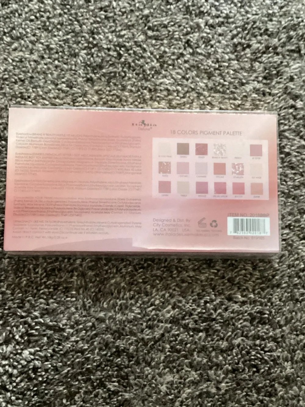 Boss Bisch Pink & Gold Eyeshadow Palette